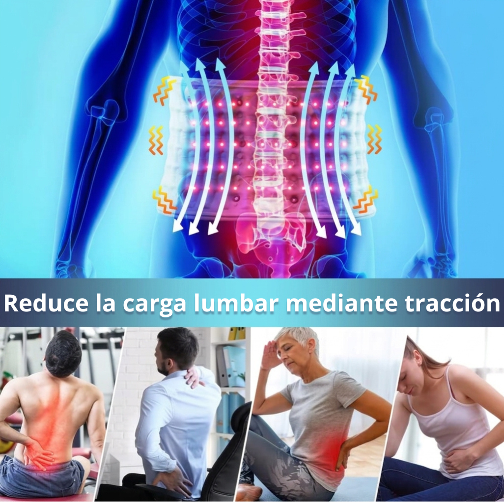 Cinturón Akira LumbarFlex, apto para cinturas de 74 a 124 cm