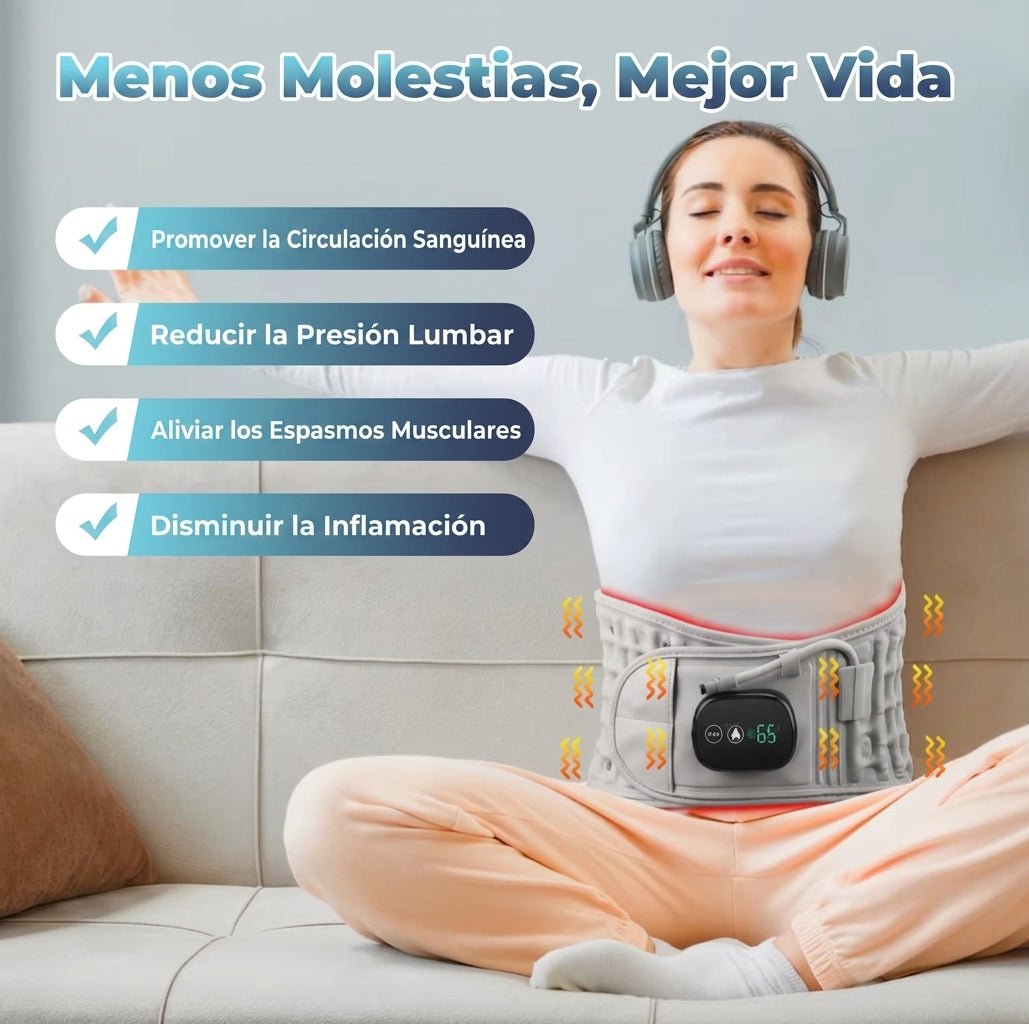 Mejora tu calidad de vida con el cinturón lumbar Akira LumbarFlex